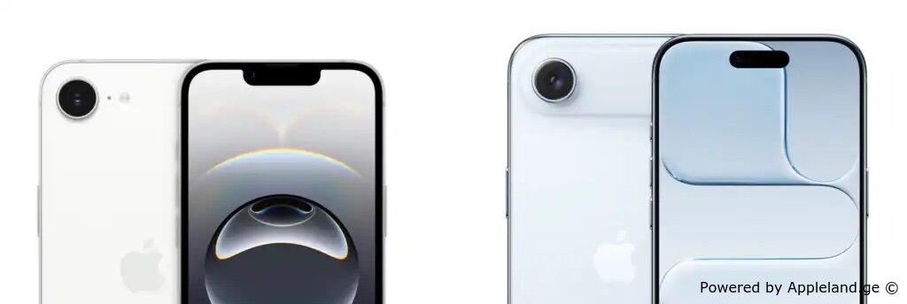 iPhone 16 e VS iPhone Air