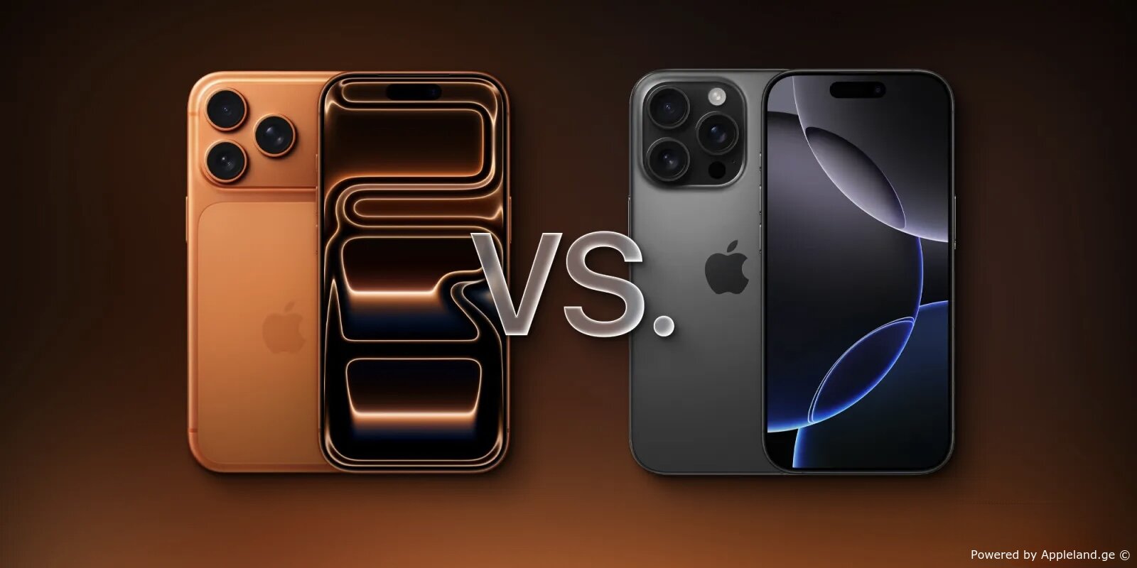 iPhone 16 Pro  VS  iPhone 17 Pro